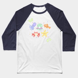 Funky Sea Pals! Baseball T-Shirt